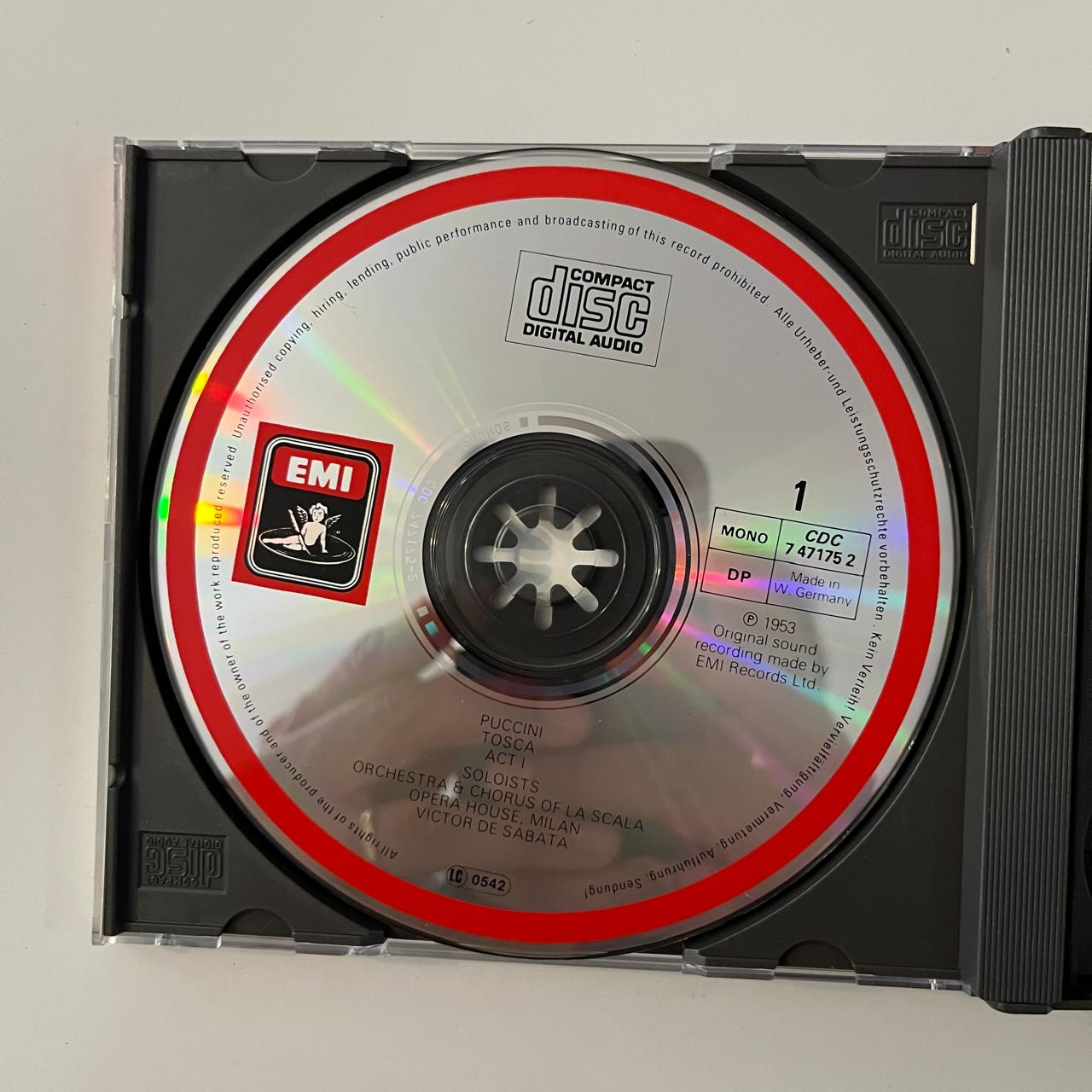 Box CD Puccini - Tosca - Maria Callas - Duplo Importado - Imagem 4