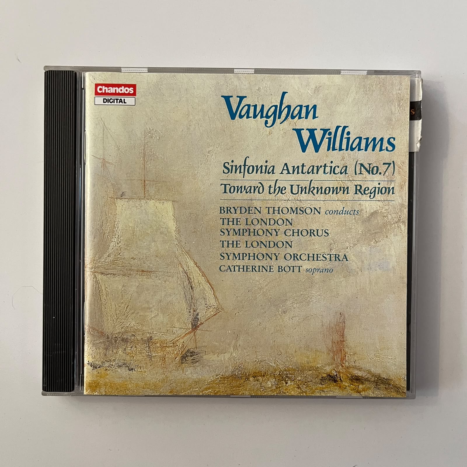 CD Vaughan Williams - Sinfonia Antartica (No. 7) / Toward The Unknown Region - Importado