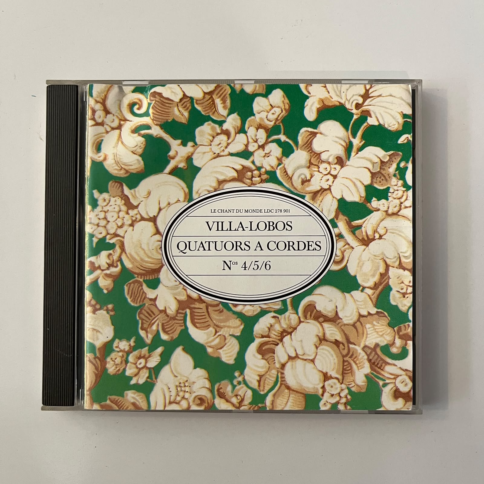 CD Villa-Lobos – Quatuors A Cordes Nos 4/5/6 - Importado