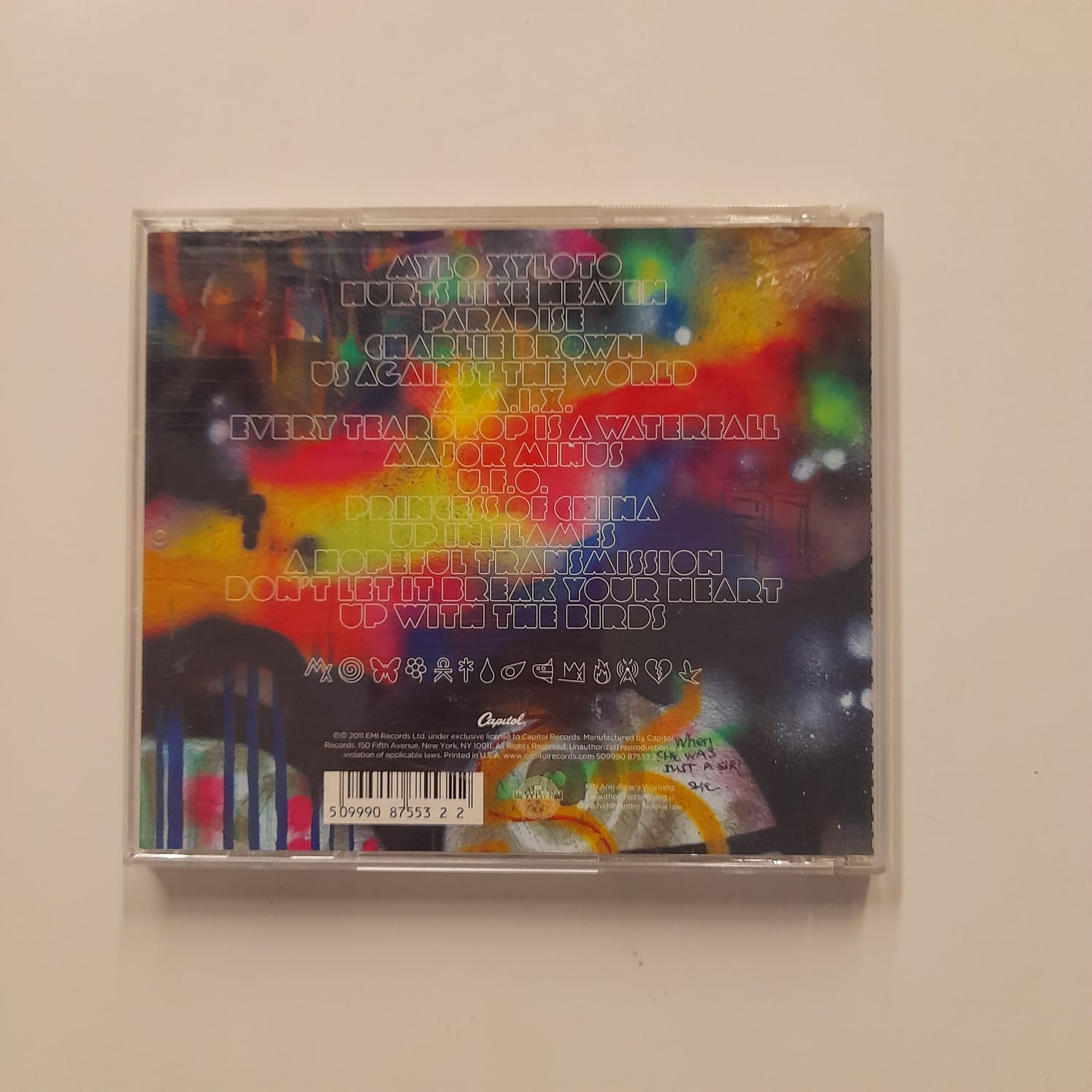 CD Coldplay – Mylo Xyloto - Importado - Imagem 2
