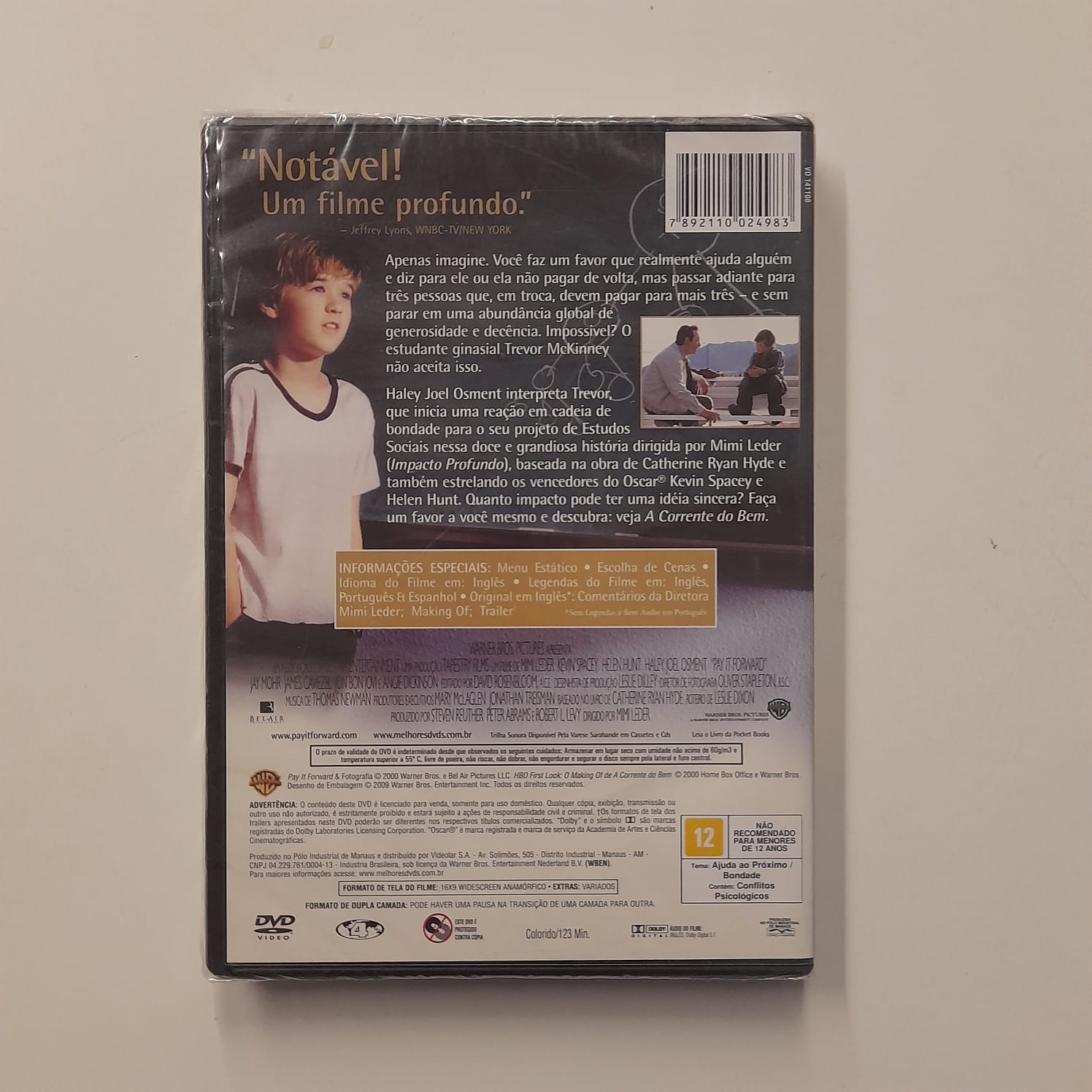 DVD A Corrente do Bem - Lacrado - Imagem 2