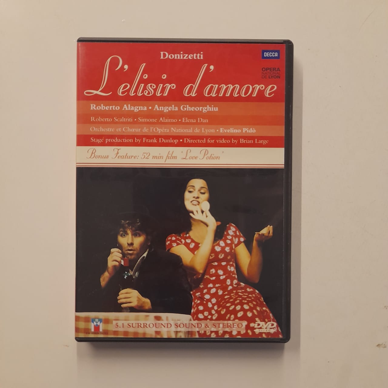 DVD Donizetti - L'elisir D'amore