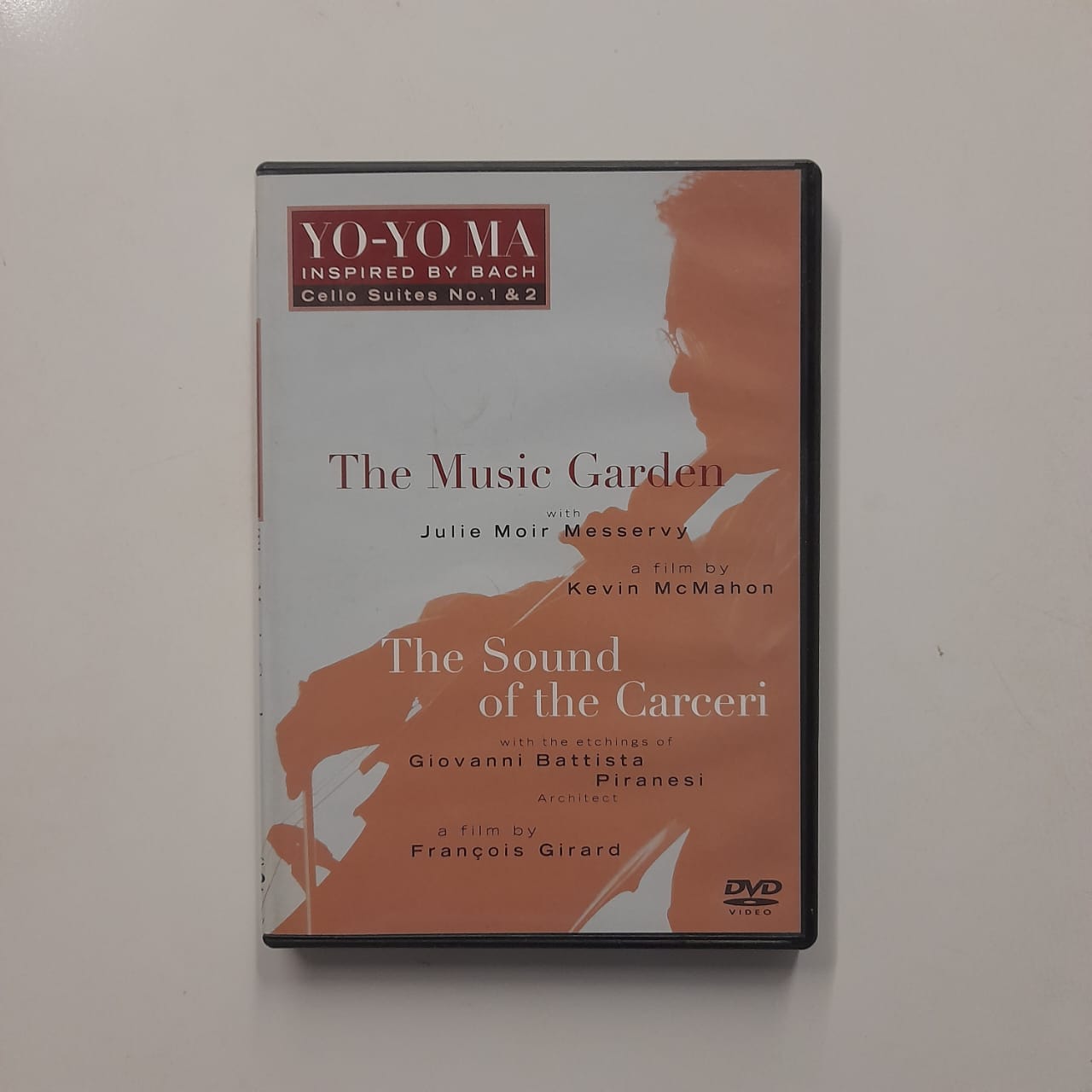 DVD Yo-Yo Ma - Inspired By Bach - The Music Garden / The Sound of the Carceri