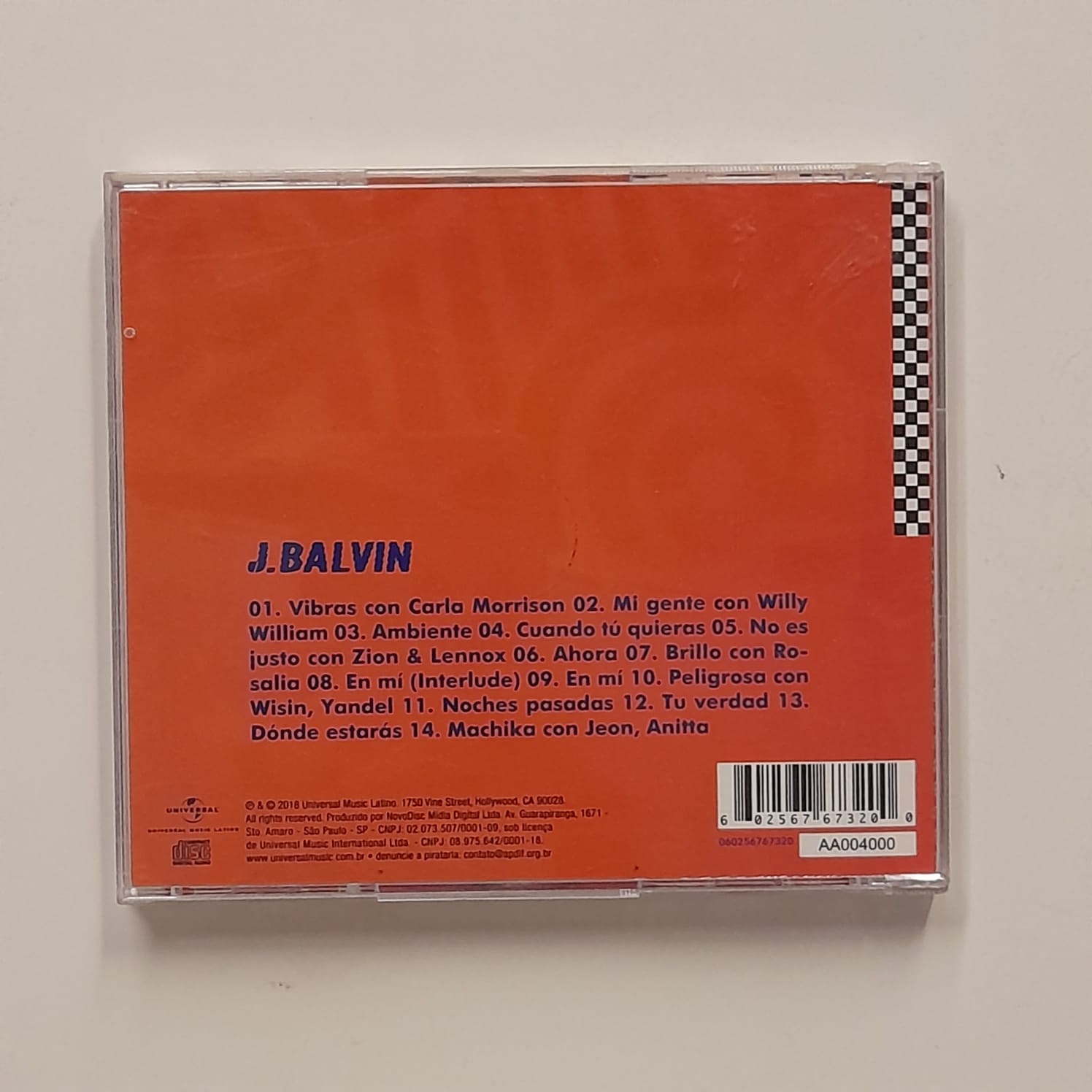 CD J. Balvin – Vibras - Imagem 2