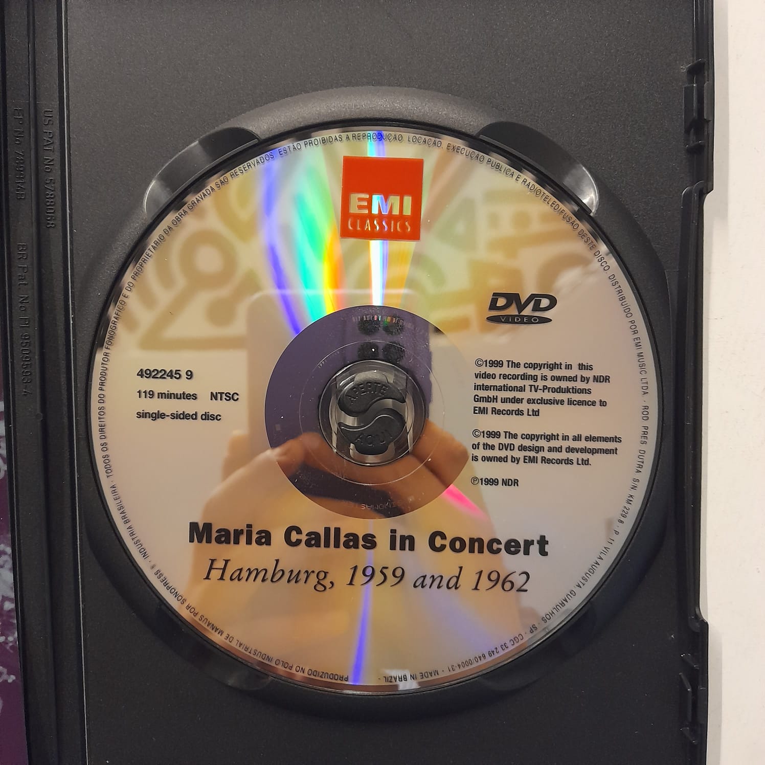 DVD Maria Callas - Maria Callas in Concert - Imagem 3