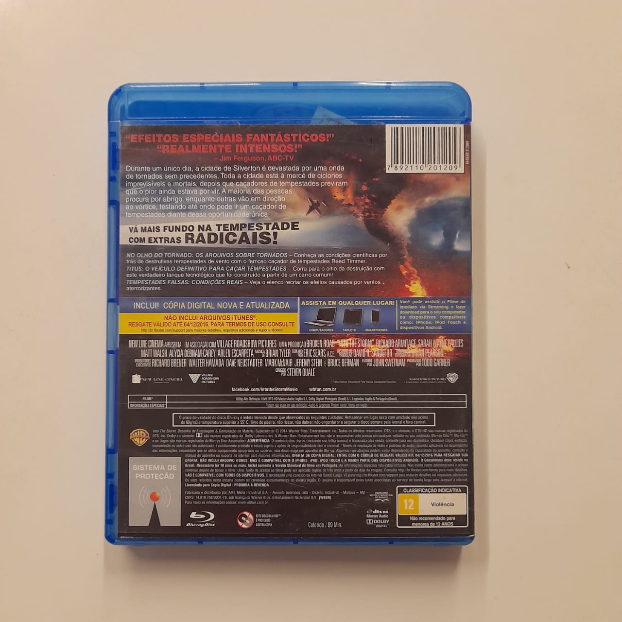 Blu-Ray No Olho do Tornado - Imagem 2