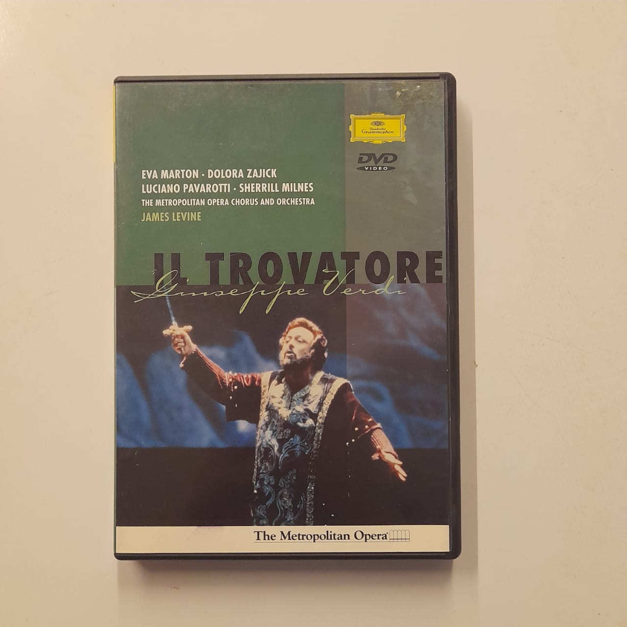 DVD Verdi - Il Trovatore - Reg: James Levine
