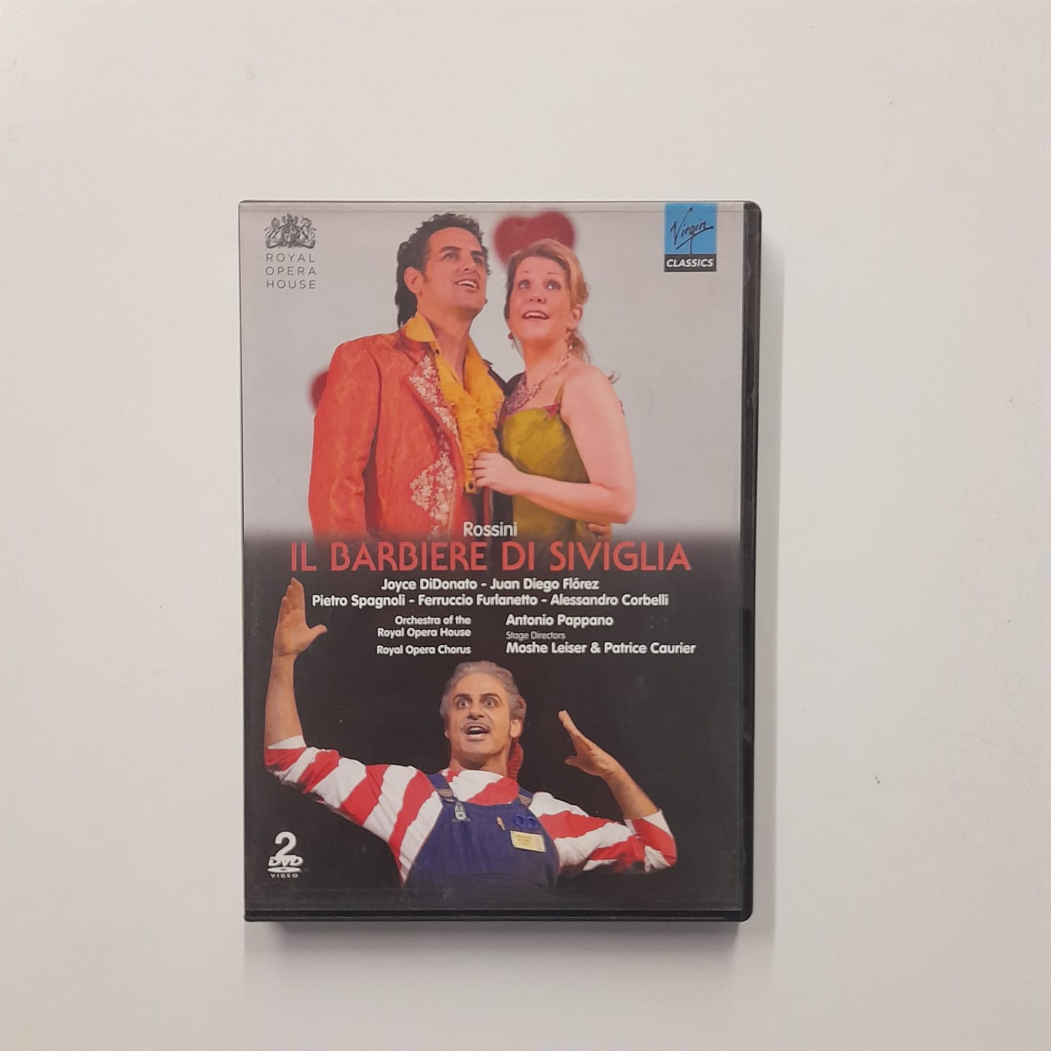 DVD Rossini - Il Barbiere Di Siviglia - Reg: Pappano - Duplo Importado