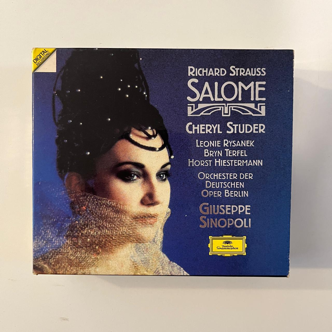 Box CD Strauss - Salome - Reg: Sinopoli - Duplo Importado
